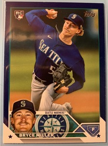 2023 Topps Update BRYCE MILLER RC #US178 Royal Blue