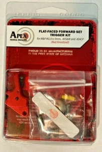 Apex Tactical 100-153 Flat-Faced Forward Set Trigger Kit for the M&P M2.0 - Red - Picture 1 of 3