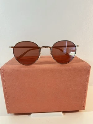 Garrett Leight - WILSON - Gafas de sol - Lente de vidrio oro rosa/rosa Foto 1 de 4