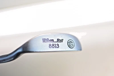 WILSON STAFF 8813 CABEZA PUTTER VELOCIDAD EJE ACERO 35" Foto 1 de 3