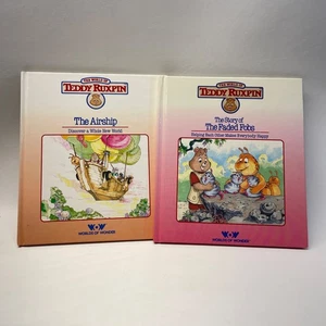 TEDDY RUXPIN Set of 2 Book - Picture 1 of 9