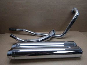 Honda VT1300CX Fury 2012 18,479 miles exhaust silencers system (14548) - Picture 1 of 23