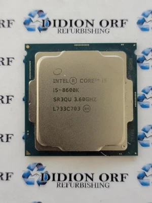 INTEL Core i5-8600K SR3QU 3.60 GHz 9 MB 95 W Grade B SKU 18704 - image 1 of 2