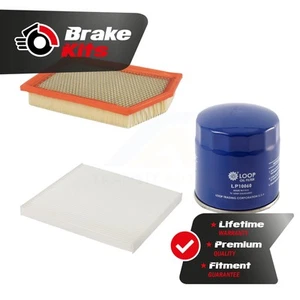 Air Cabin Engine Oil Filters (3 Total) Kit For 2014-2018 Jeep Cherokee - Picture 1 of 1