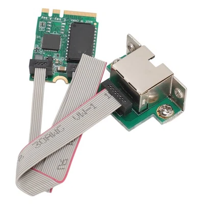 M.2 Network Card 2.5G 1000 100Mbps Ethernet Adapter RJ45 Port Gigabit Network - Image 1 of 4