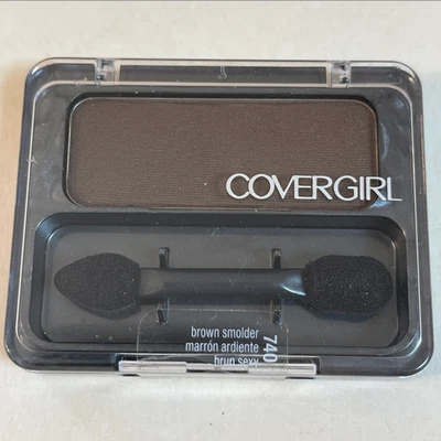 Covergirl Eye Enhancers Eyeshadow BROWN SMOLDER # 740 Matte Discontinued NEW - Image 1 of 3