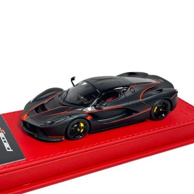 Modellino Auto BBR Models Deluxe 1/43 Ferrari LaFerrari Matt Black Limited Ed... - Immagine 1 di 4