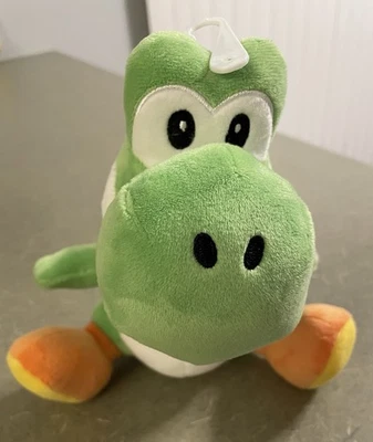"Super Mario Green Yoshi 8"" Peluche 2017 All Star Collection San-Ei - Nuevo" Foto 1 de 4