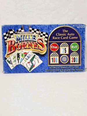 Mille Bornes Classic Auto Race Card Game Collectors Edition 2003 Hasbro  - Image 1 of 4