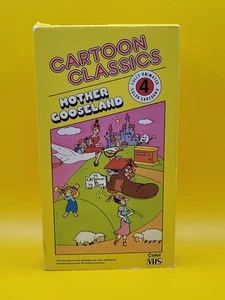 Cartoon Classics Mother Gooseland / Greedy Humpty Dumpty VHS Tape - Imagen 1 de 2