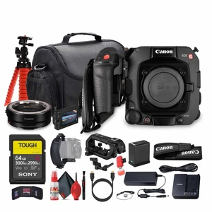Canon EOS C400 6K Full-Frame Cinema Camera (Canon RF) + 64GB Memory Card + More - Picture 1 of 8