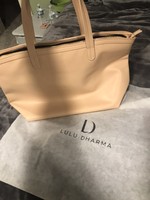 Lulu Dharma Blue Woven Vegan Leather 