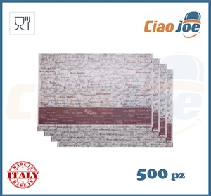 500 Tischsets Amerikanische 30x40 Dinner Papier Unten Gericht Pub Restaurant - Bild 1 von 3