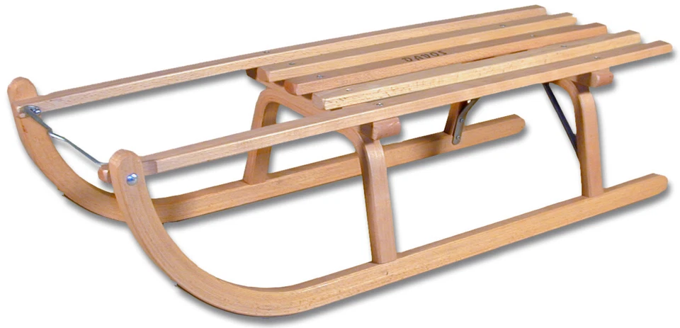 Ress Schlitten Rodel Davoser Holzschlitten direkt vom Hersteller - Bild 1 von 4