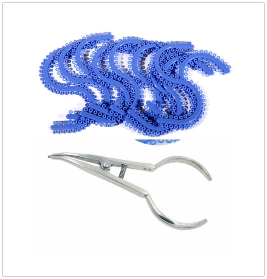 Alicate de força separador ortodontológico colocação círculo elástico ligadura laços - Imagem 1 de 1