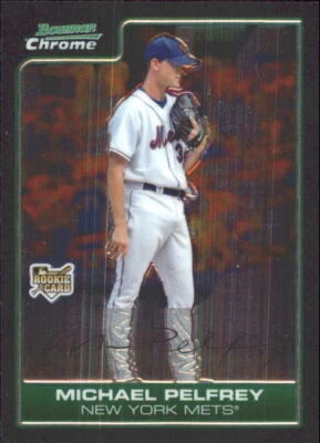2006 Bowman Chrome Draft #45 Michael Pelfrey RC Rookie Card - Image 1 of 2
