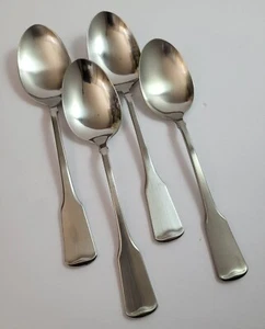 Cubiertos de acero inoxidable Oneida American Colonial 4 lugares/cucharas de sopa ovaladas - Imagen 1 de 3