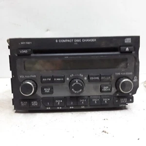 06 07 08 Honda Pilot AM FM XM 6 disc CD radio receiver with rear entertainment - Foto 1 di 4