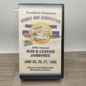 Southern Delaware Street Rod Association 10th Annual Custom Car Show VHS 1999 - Picture 1 of 6