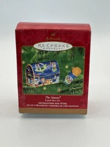 Hallmark The Jetsons Lonchera Termo Set Recuerdo Navidad Adorno 2001 Caja - Imagen 1 de 8