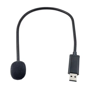 Portable USB 2.0 Microphone Adjustable Mini MIC Anti-Noise Adapter for PC - Imagen 1 de 8