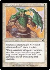 Scourge Dragon Scales x4 Magic The Gathering NM