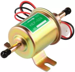 12V HEP-02A Universal Kraftstoffpumpe Benzinpumpe Elektrische Baumaschine Diesel - Bild 1 von 10