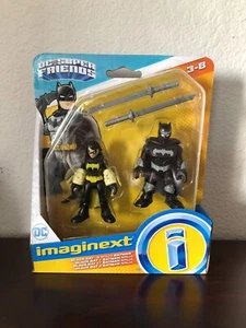 Fisher-Price Imaginext DC Super Friends: Black Bat & Ninja Batman Set NIP! - Picture 1 of 2