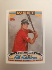 2006 TOPPS BOWMAN AFLAC ROBERT STOCK ALL-AMERICAN ROOKIE RC SSP MINT