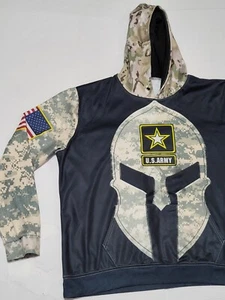 (#30) US ARMY SKULL LANGARM HOODIE GR HERREN XL mehrere Farben - Bild 1 von 6
