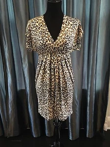 Avaleigh Empire Waist Kurzarm Strickkleid, Größe M - Bild 1 von 4