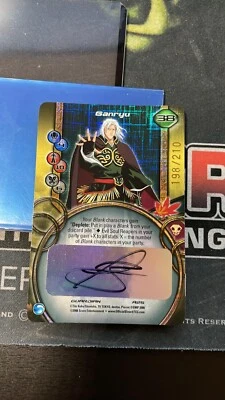 Score Bleach TCG CCG Echo Autograph Ganryu 198/210 - Image 1 of 2