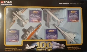 Corgi Diecast CSCA07004 - 100 Years Of Flight The Pioneering Years 4 Piece Set - Picture 1 of 5