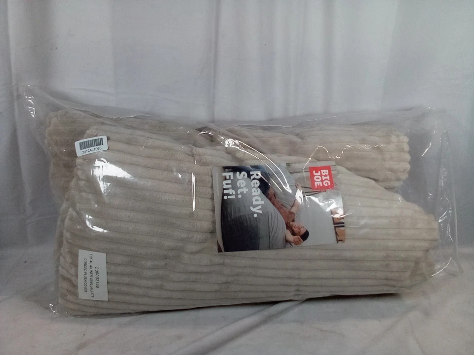 Cubierta de felpa Big Joe Fuf XL CON forro vainilla latte con cable (C00002138) Foto 1 de 4