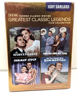 TCM Greatest Classic Legends Judy Garland 4 Films DVD (New, Sealed, 2013) - Foto 1 di 11