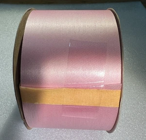 Perno de cinta de satén rosa 50 yardas dice lavanda sin embargo veo rosa NUEVO J14D37) - Imagen 1 de 6