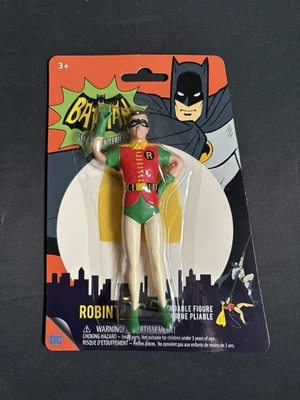 Batman Classic TV Series 1966 Robin Bendable Figure NJ Croce DC Comics - Image 1 of 2