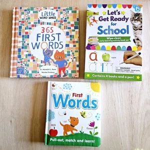 3 First Words Book Collection for Children - (Kids Books) Early Learning Books - Picture 1 of 10