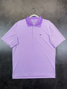 Vineyard Vines Herren Hemd Polo Kurzarm Kragen Logo Streifen Multi Größe M - Bild 1 von 18