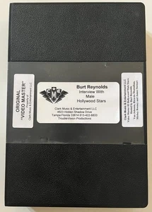 Burt Reynolds Original Video Master Interviews Tape James Stewart Mickey Rooney - Picture 1 of 3