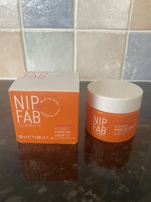 Nip + Fab Illuminate Vitamin C Fix Hybrid Gel Cream 5% 50ml New - Image 1 of 4