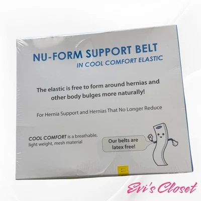 Cinturón Soporte Nu Form Cool Comfort Elástico B66431-G Beige 6" W. Agujero 2/1/2"   Foto 1 de 4