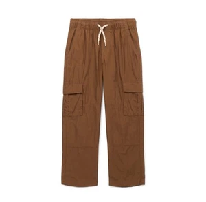 Wonder Nation Boys Size XXL (18) Poplin Cargo Pants Brown Bongo - Picture 1 of 5