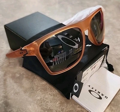 Gafas de sol Oakley Leffingwell OO9100-1957 mate transp jengibre con lente negra Prizm Foto 1 de 4