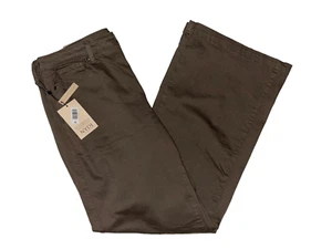 NYDJ Not Your Daughter's Jeans Teresa Wide Leg Women's 14 Olive NEW with tags - Picture 1 of 6