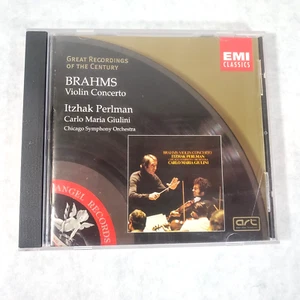 Brahms Violin Concerto Itzhak Perlman Carlo Maria Giulini - Classical CD EMI - Bild 1 von 6