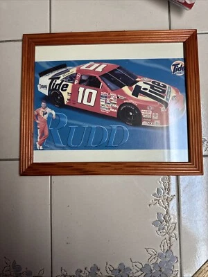 "Tarjeta de héroe Ricky Rudd #5 Tide NASCAR 1996 5,5"" X 10""" Foto 1 de 3