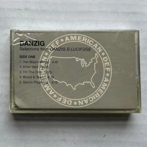 Danzig Selections From Danzig II-Lucifuge 1990 US PROMO Sampler CASSETTE Misfits - Picture 1 of 3