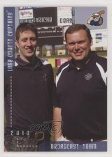 2010 Grandstand Lake County Captains Craig Deas Brian LaRiche #CDBL