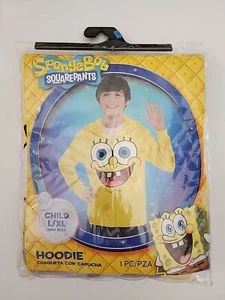 SpongeBob Squarepants Hoodie  Child L/XL (4+) 1 PC Up to Size 16 (USA) Yellow - Picture 1 of 7
